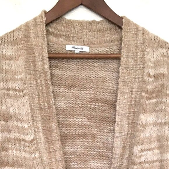 Madewell Wool Space-Dyed Long Cardigan Sweater - Picture 5 of 10